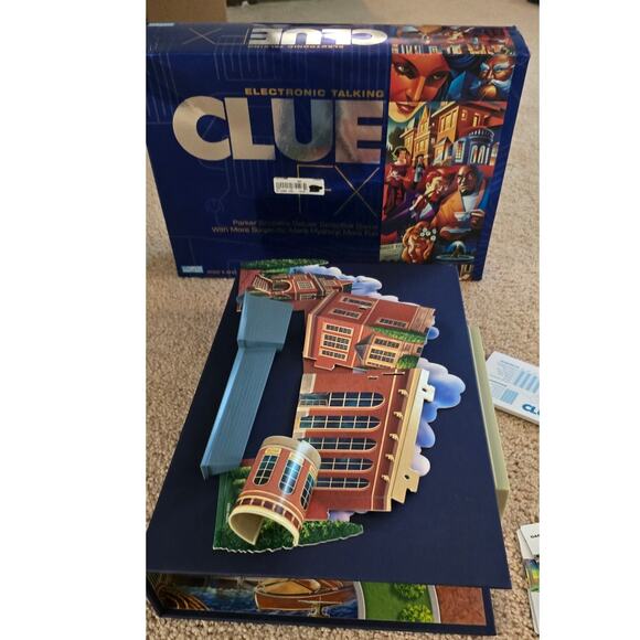 Vintage Clue FX Talking Board Game from 2003 - Picture 12 of 15